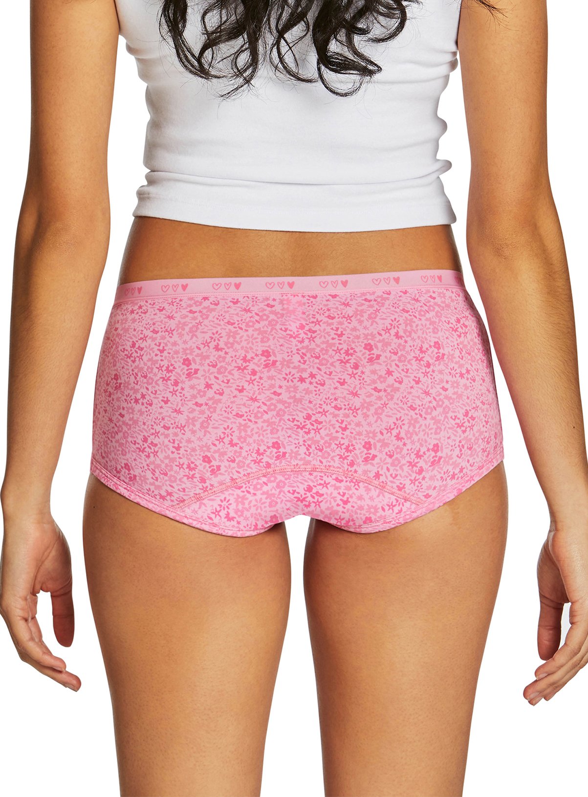 LOVE LUNA First Teen 2 Pack Period Boyleg Brief 10-11 years - Image 4 thumbnail